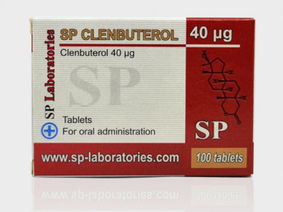 Кленбутерол от SP Laboratories (100таб/40мкг)