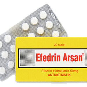Эфедрин от Husnu Arsan Ilaclari A.S. (20таб/50мг)