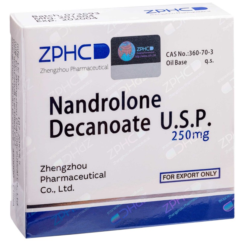Нандролон Деканоат (Дека) от Zhengzhou Pharmaceutical (1амп/250мг)