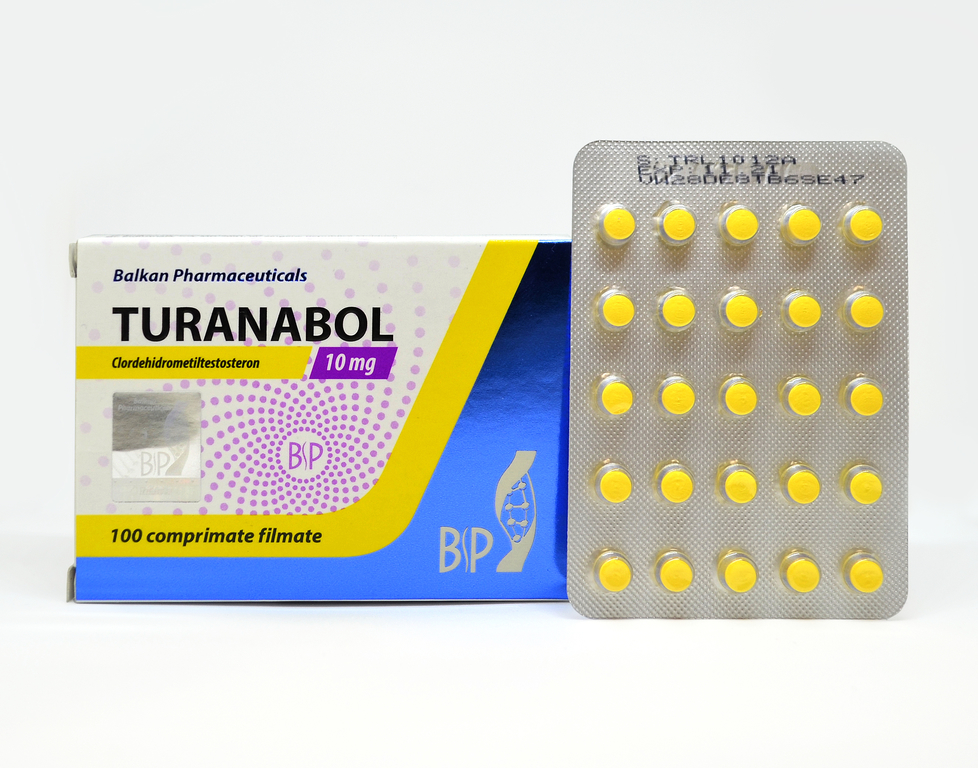 Туринабол от Balkan Pharmaceuticals (100таб/10мг)